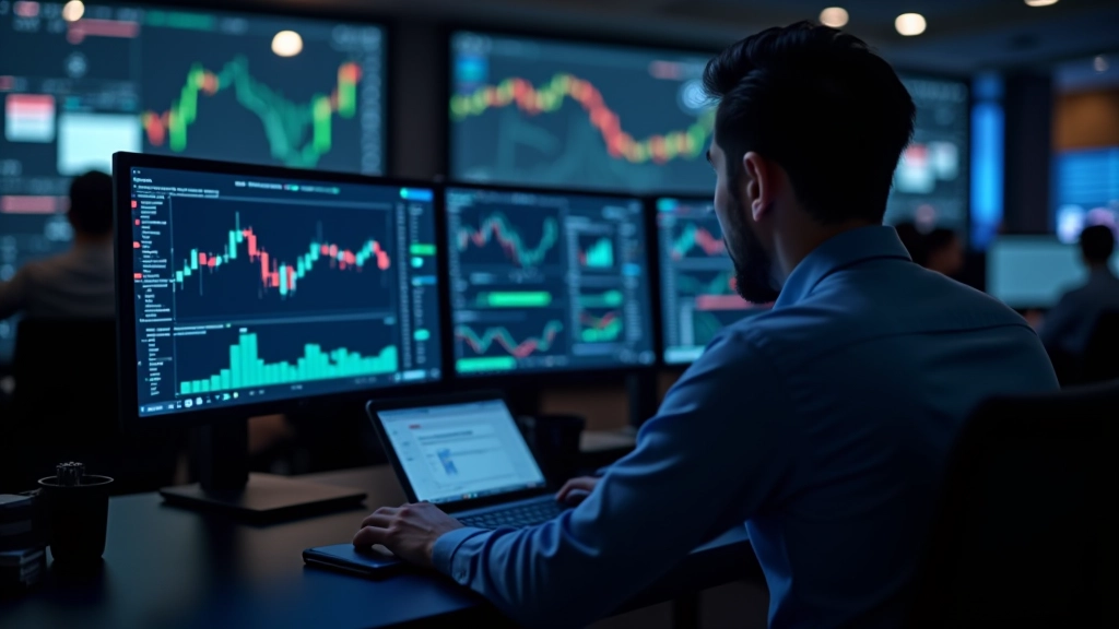 Market analysis dashboard showing multiple timeframes and support resistance levels